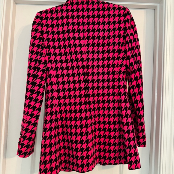 Alice & Olivia Breann Houndstooth Blazer - 150th Anniversary for Bloomingdale’s - Picture 10 of 12